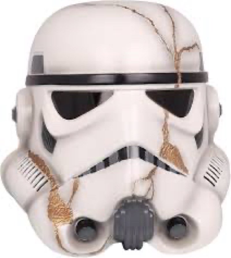 Tiangong Storm Trooper Helmet Clone Trooper Cosplay Golden Cracks Deluxe Halloween Cosplay Mask Coll