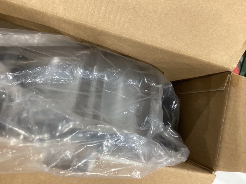 Condition photo showing Good Condition for onader fluted cake pan, 10 inch nonstick round tube baking pan for pound cake, 10 cups large heavy duty carbon steel baking mold bakeware, gray 1 gray
