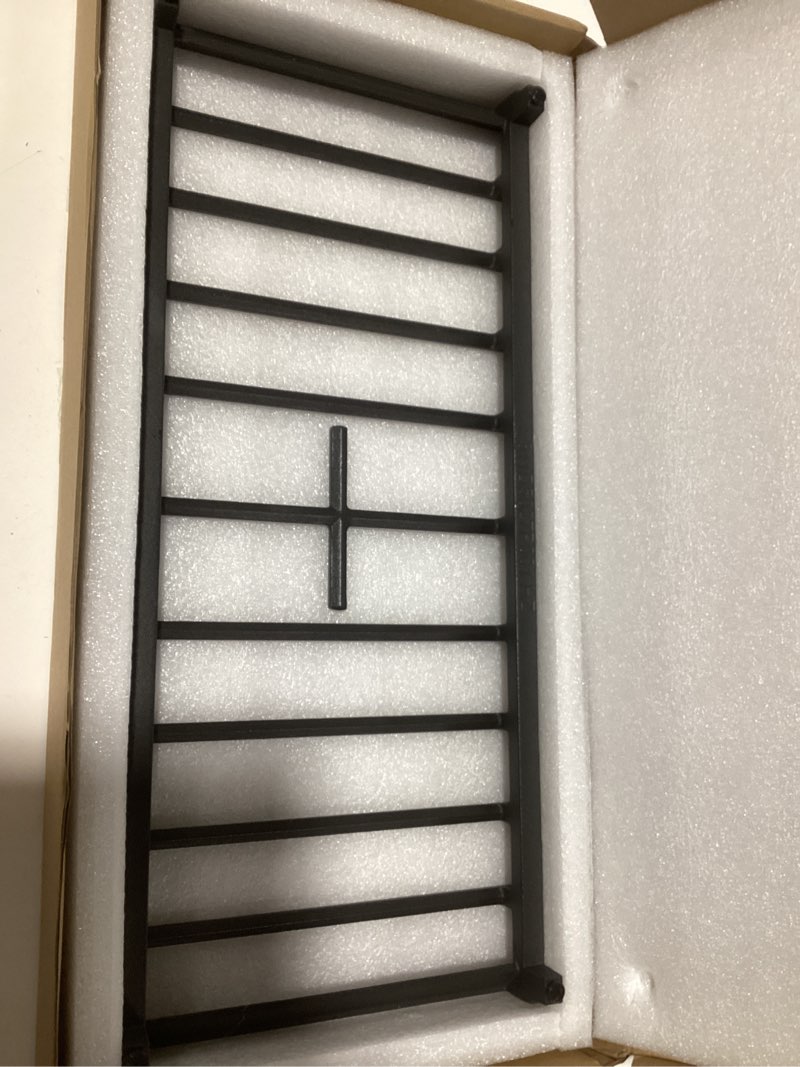 Condition photo showing Good Condition for jxgrate2 gas range center cast iron gra, middle stove grate for ge stoven grate ggf600avss, ggs600avfs, ggs500svss, ggs60lavfs, ggs600avww, ggf500pvss, ggf600avbb ggf600aves etc.(some models, not all)
