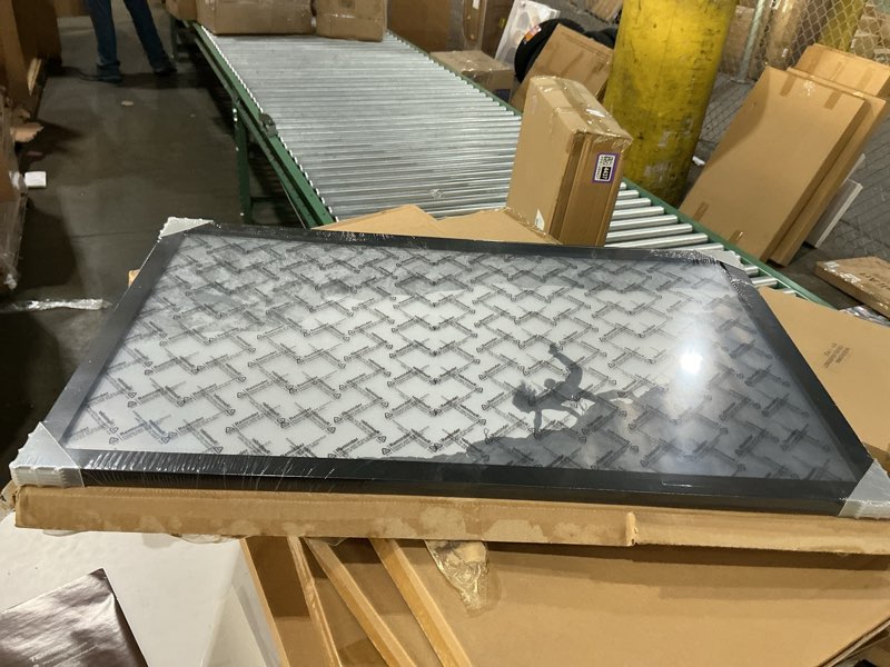 Condition photo showing New/Like New for ktkde 14x24 studio gallery 24x14 poster black frame wooden, vertical & horizontal wall hanging picture frame for photos, posters & art prints black 14x24-1pack