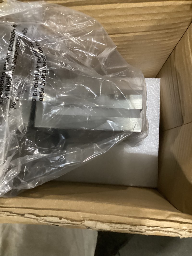 Condition photo showing Good Condition for okeli 4 light bathroom vanity light brushed nickel modern 32w led dimmable vanity light over mirror 350° adjustable lamp head cold white 6000k etl listed 30inch brushed nickel 4 light - 30 inch
