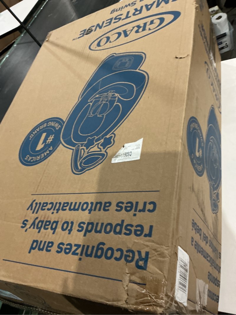 Condition photo showing New/Like New for Graco SmartSense Baby Swing with Cry Detection Technology, Soothing Motions and Calming Vibrations, Comfortable Infant Support, Rori