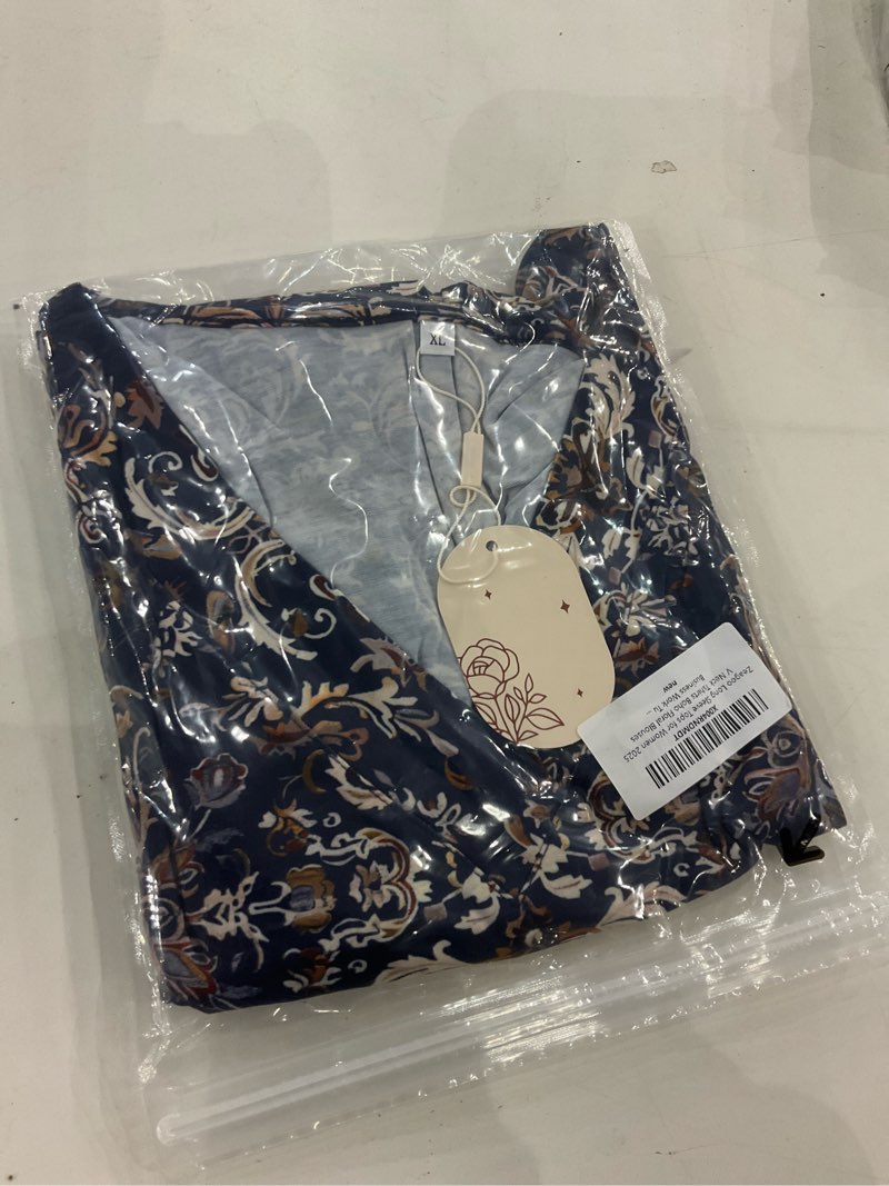 Condition photo showing New/Like New for Long tops for women v neck