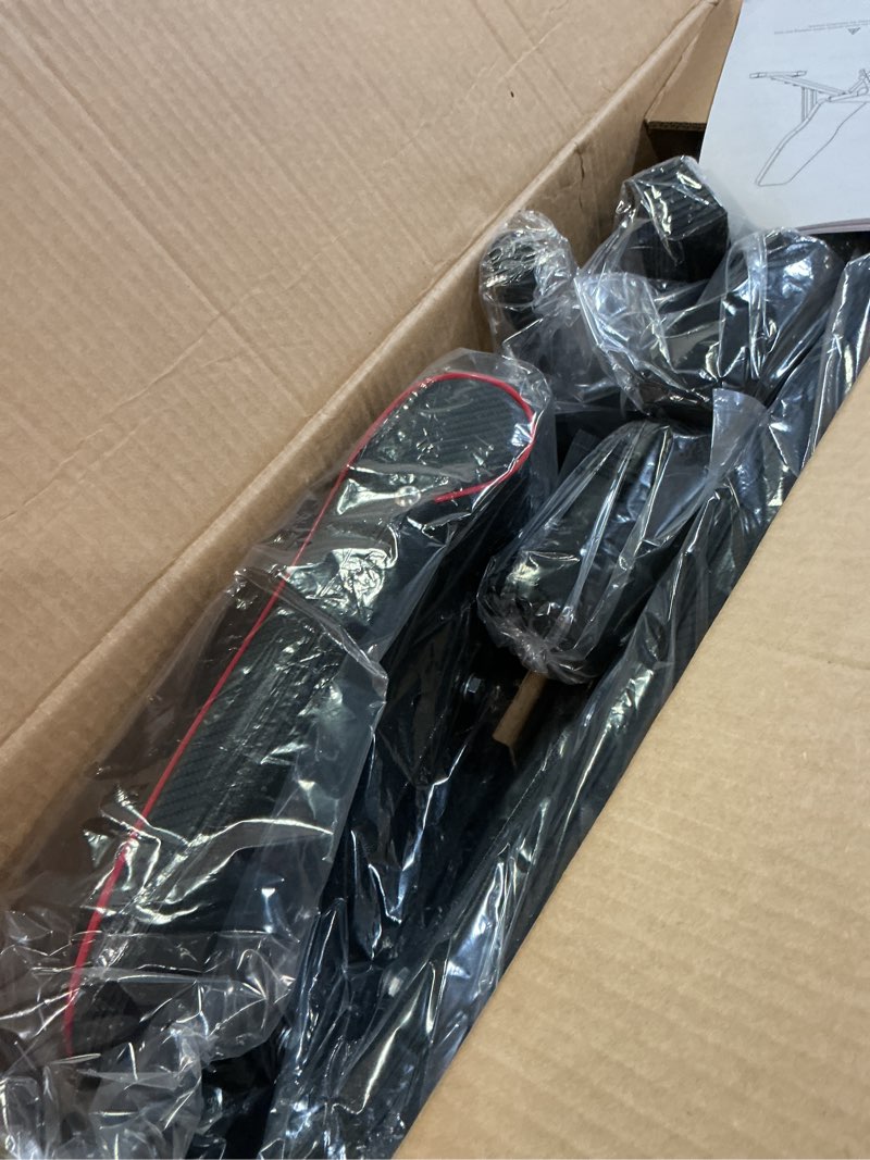 Condition photo showing New/Like New for Yoleo Adjustable Weight Bench for Full Body Workout; Foldable Bench Press Bench of Home Gym Strength Training; Incline Decline Flat Utility Workout Bench with Quick Folding& Fast Adjustment (Black)