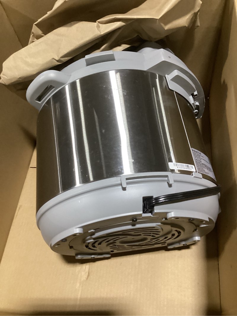 Condition photo showing Good Condition for Instant Pot, 8-Quart Whisper Quiet 9-in-1 Electric Pressure Cooker, Slow Rice Cooker, Steamer, Sauté, Yogurt Maker, Warmer & Sterilizer, App With Over 800 Recipes, Stainless Steel, Duo Plus 8 Quarts