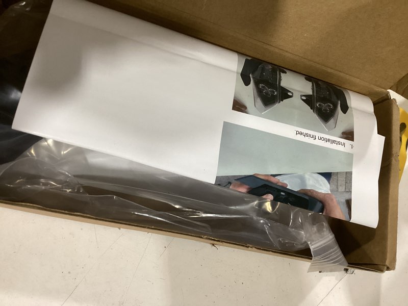 Condition photo showing Good Condition for headlight covers trim for can am x3 2017-2024, front head lamps head light cover bezel for can-am maverick x3 xds xrs max turbo r 2017-2024 accessories, replace #705010628#705010629 (2pcs)