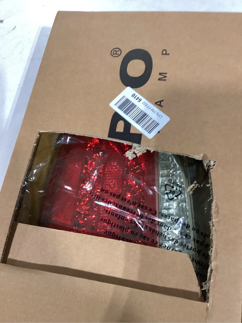 Condition photo showing Good Condition for For Toyota Sienna Rear Inner Tail Light 2011 2012 2013 2014 Driver Side w/Bulbs DOT Certified For TO2802125 | 81590-08011