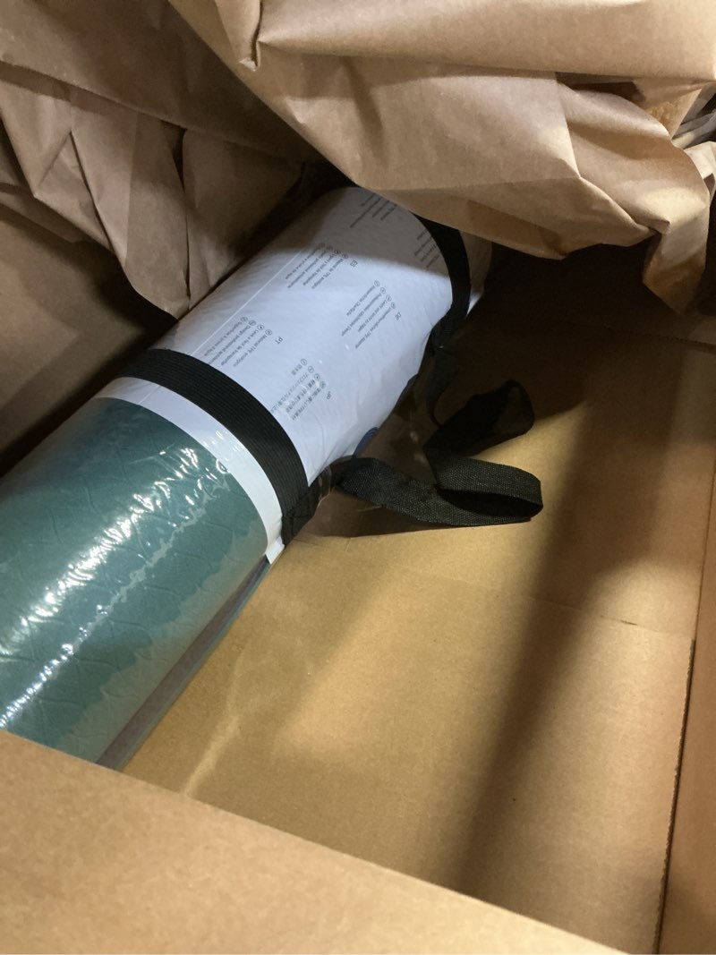 Condition photo showing Good Condition for coolmoon yoga mat non slip, anti-tear 1/4 thick tpe yoga mats for women and men, 72"x24" exercise & fitness mat with carrying strap, workout mats for yoga, pilates and floor exercise he-green