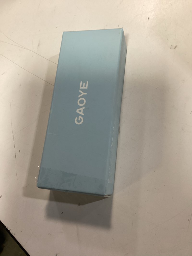 Condition photo showing New/Like New for Gaoye Blue Light Blocking Glasses - Trending Round TR90 Frames, Metal Arms, UV400 Protection - Matching Soft Case 1-transparent Frame/Transparent Lens Clear