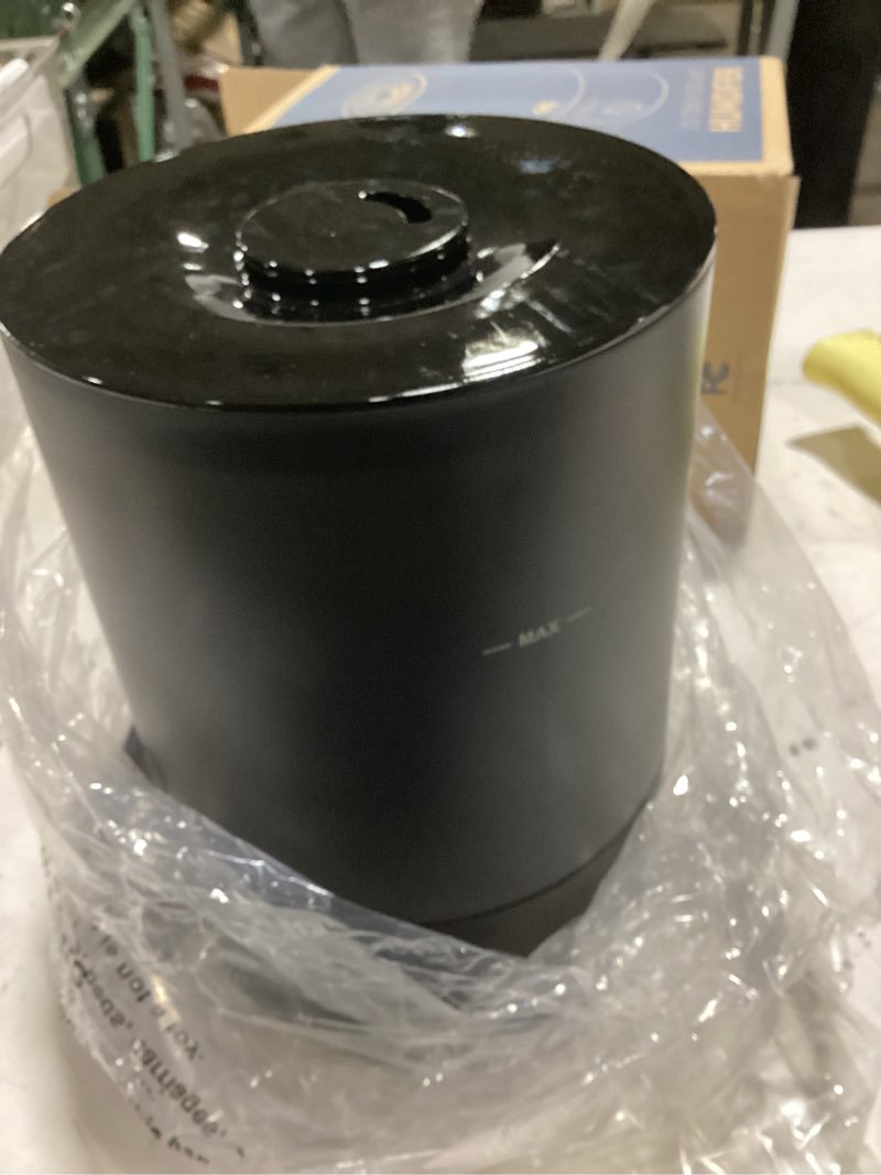 Condition photo showing As Is for everlasting comfort 2.5l top fill humidifiers for bedroom - quiet easy to fill & clean, 24hr runtime, night lights, timer, ultrasonic cool mist humidifier, auto shut-off, essential oil diffuser black