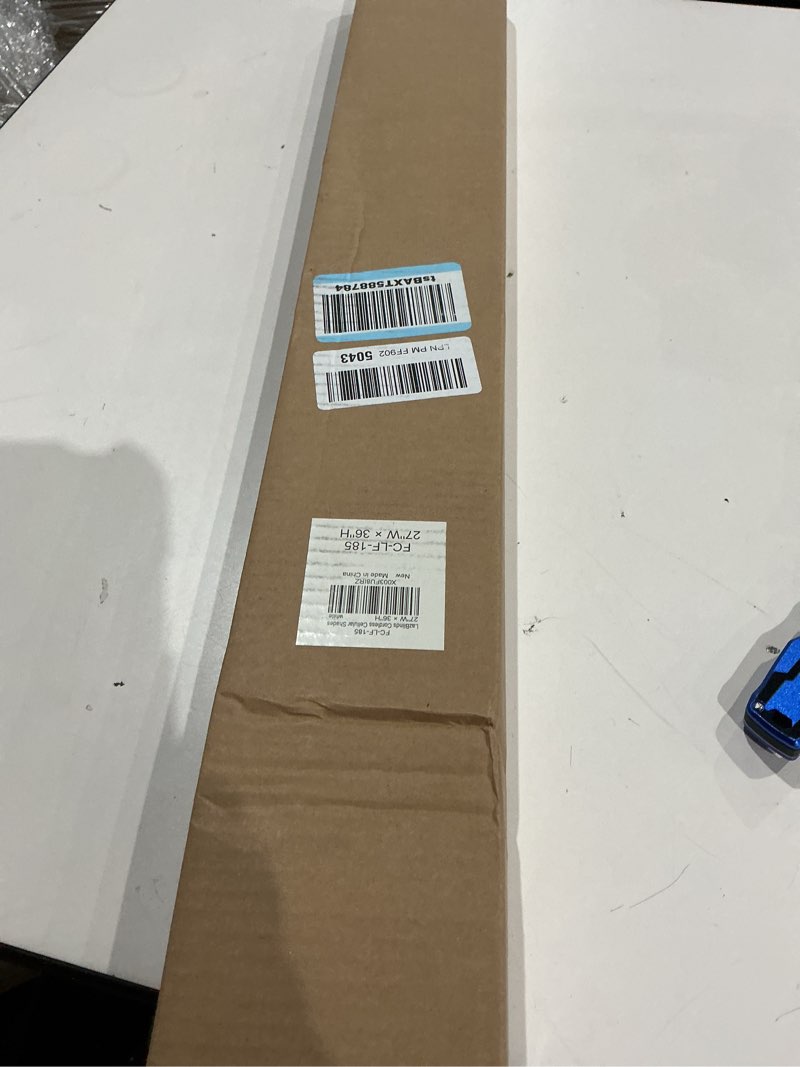 Condition photo showing Good Condition for lazblinds cordless cellular shades, light filtering honeycomb shades for home, thermal insulation noise reduction blinds for windows, 17'' w x 36'' h, white light filtering-white 17'' w x 36'' h