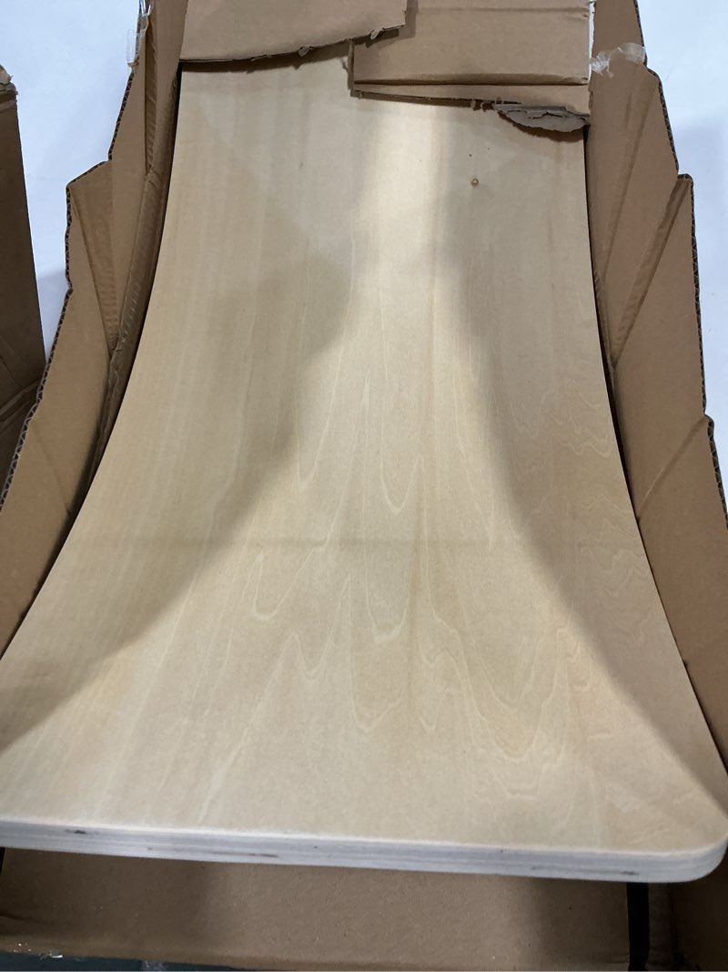 Condition photo showing Good Condition for NUTTY TOYS Montessori Wooden Wobble Board for Kids & Adults -100% Natural Wood Balance Board Toddler Balancing Toy Unique Boy & Girl Open Ended Toy Best Christmas Stocking Stuffer Gifts Idea 2025 Large