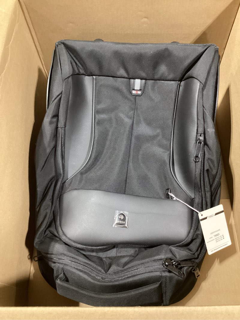 Condition photo showing Good Condition for Rolling ,Waterproof Backpack with Wheels for Business, College Student and Travel Commuter, Carry on Backpack with Laptop Compartment, Fit 17 Inch Laptop, Wheeled Backpack for Adults Black 20inch