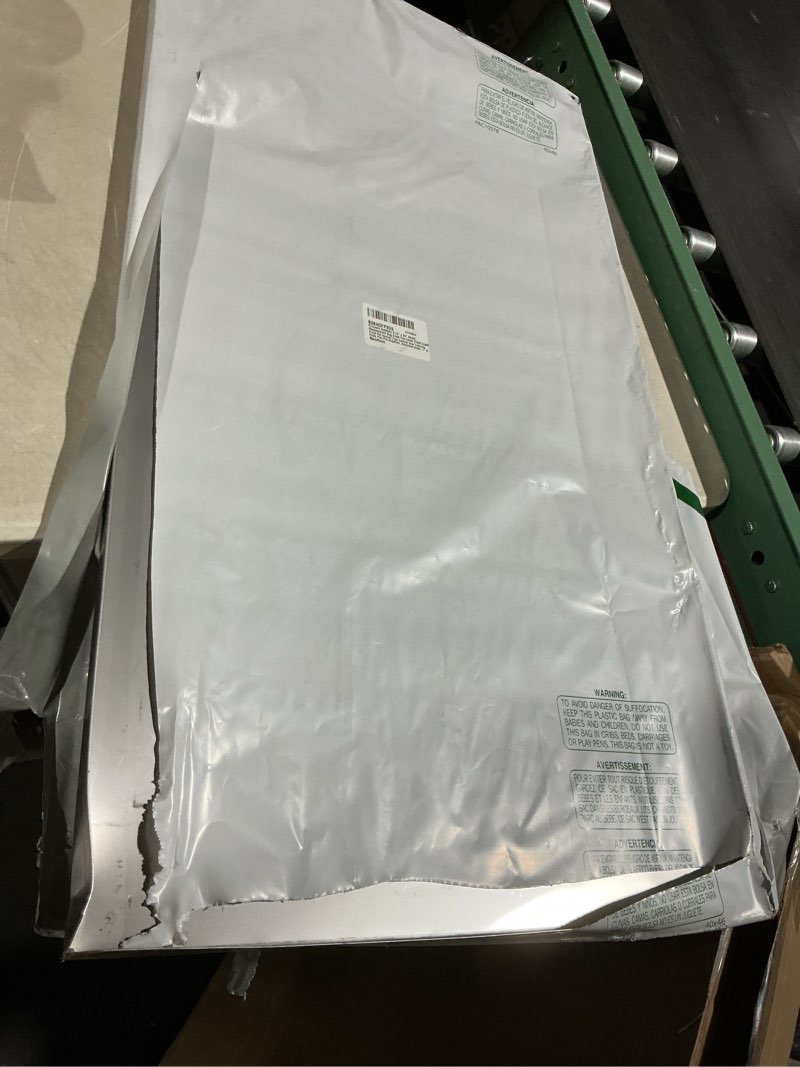 Condition photo showing As Is for dog pan kennel pan tray dog crate metal pan replacement tray for dog heavy duty pan tray - central metal - ss - 41 1/2" x 23 x 1 h