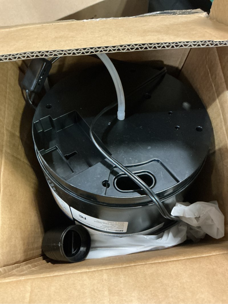Condition photo showing As Is for Humidifiers for Large Room Home Bedroom 2000 sq.ft. 17L/4.5Gal Large Humidifier with Extension Tube & 4 Speed Mist,Top Fill Wholehouse Humidifier with 360°Nozzle for Plant Commercial Greenhouse(Black)
