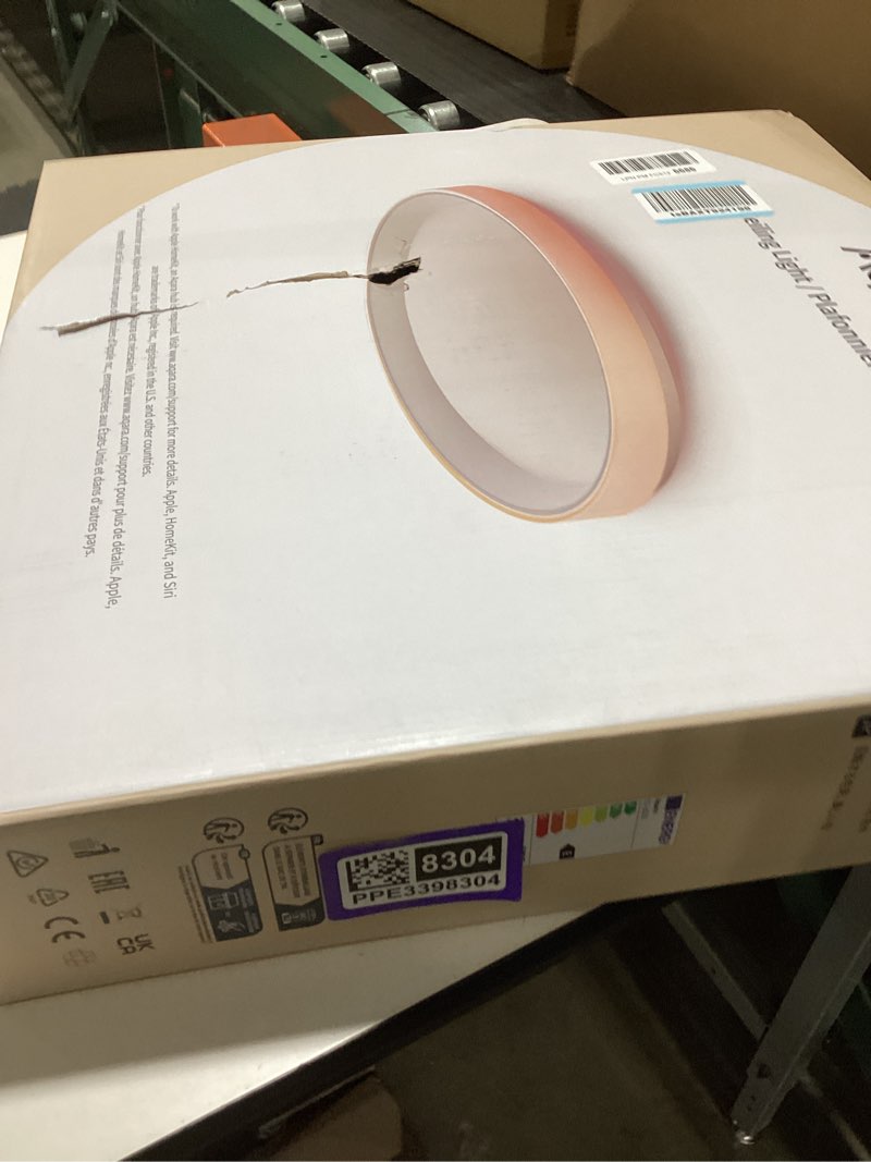 Condition photo showing New/Like New for Aqara LED Ceiling Light T1M,Matter Over Bridge,Requires Zigbee 3.0 HUB,RGB+IC with Gradient Effects and 16 Million Colors,40W 3450lm,2700-6500K Tunable White,Supports HomeKit,Alexa and IFTTT