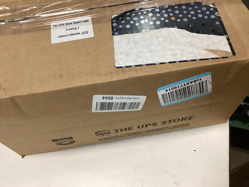 Condition photo showing New/Like New for seasons 15.5" animated t-rex skeleton halloween decoration with light and sound for crazy bonez skeleton line