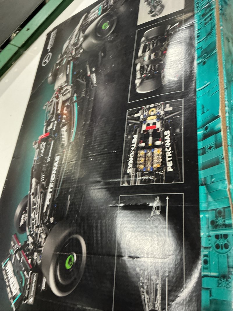 Condition photo showing Good Condition for lego technic mercedes-amg f1 w14 e performance model car kits - formula 1 building sets for adults, ages 18+ - gift for birthdays - race car with realistic details - 42171