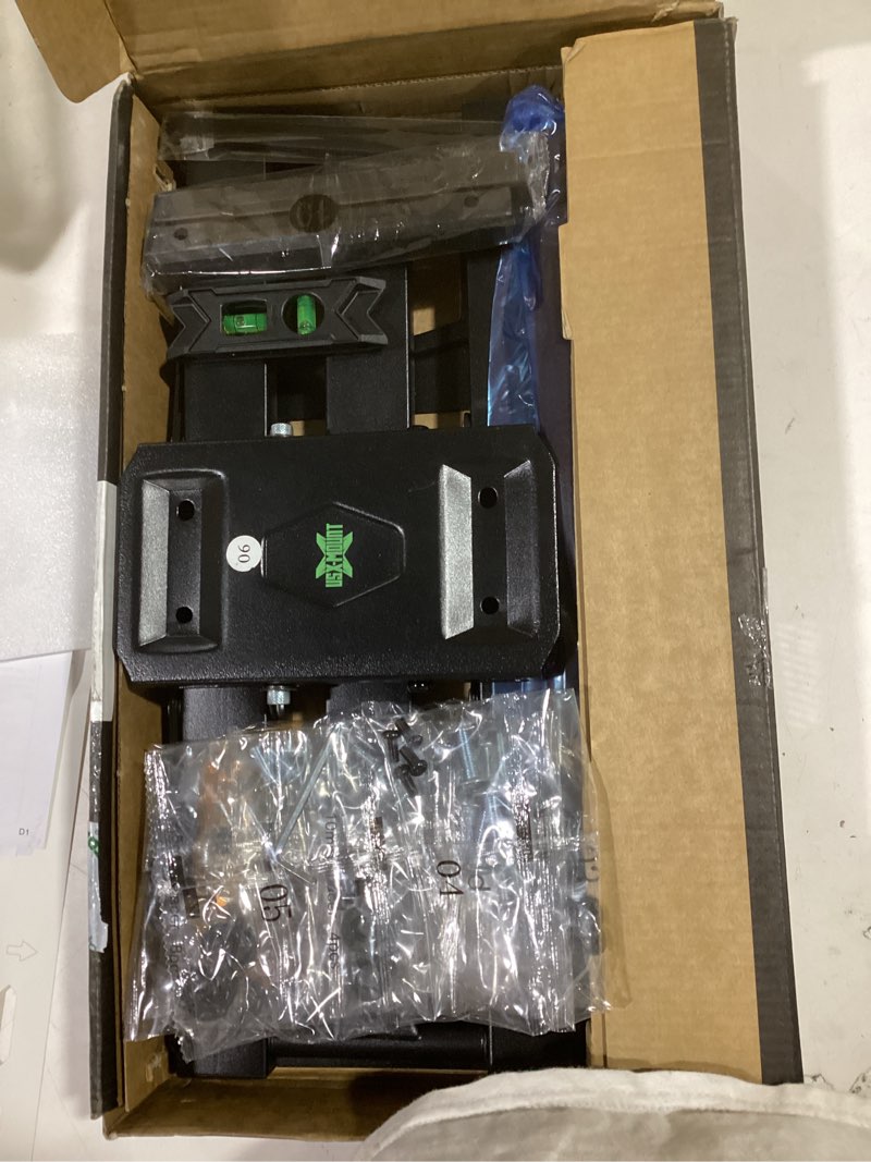 Condition photo showing Good Condition for full motion tv wall mount for most 37"-84" flat screen tv, swivel or tilt tv wall bracket with dual articulating arms, for 12"-16" wood studs, max vesa 600x400mm, load 120 lbs by usx mount 37-84 inch, 120 lb