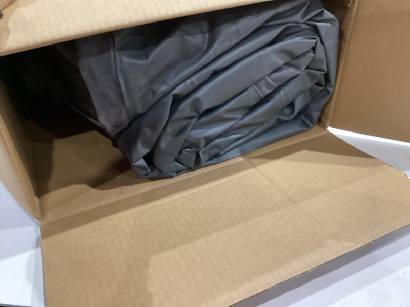 Condition photo showing Good Condition for Intex Mid-Rise Air Mattress Bed with Built-in Pump, Dura-Beam Deluxe Comfort Plush, Full - Portable Luxury Travel Airbed for Adults, Camping, Guests 13” Grey Full