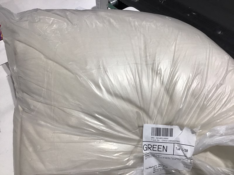 Condition photo showing New/Like New for weigelia Beige Comforter Set Queen Size - Lightweight Solid Bedding Comforter Set - All Season Fluffy Microfiber Bed Set (1 Comforter, ) Queen  Beige