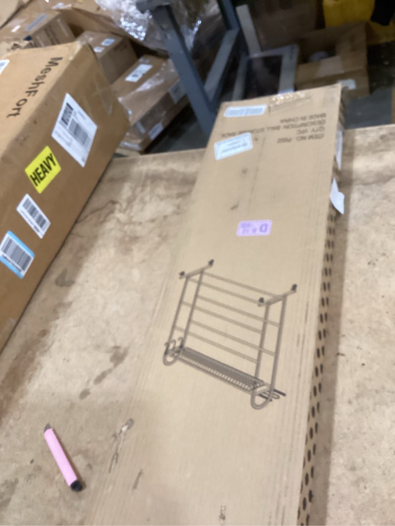 Condition photo showing As Is for ball storage rack