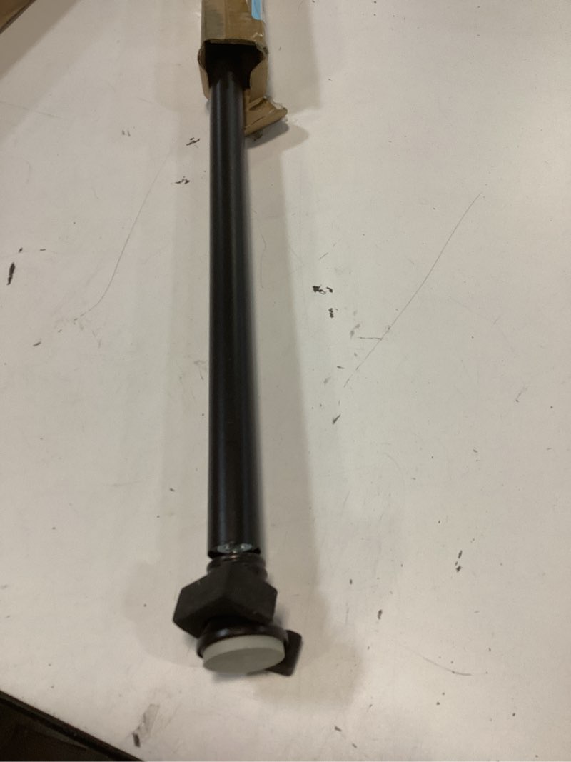Condition photo showing As Is for Amazer Spring Tension Shower Curtain Rod, 26-42 Inches Rust-Resistance Tension Curtain Rod Bathroom Rod, Adjustable Shower Curtain Rod No Drill, Bronze 26-42 Inches Bronze