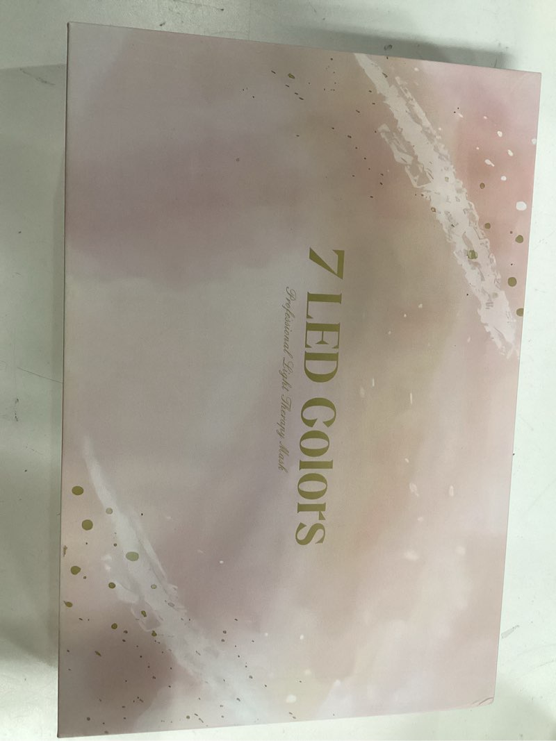 Condition photo showing New/Like New for Red Light Mask for Face, Pink