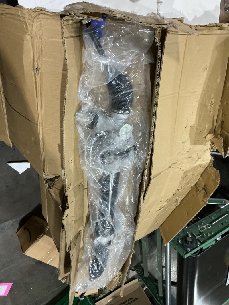 Condition photo showing As Is for hydraulic power steering rack for unknown vehicle