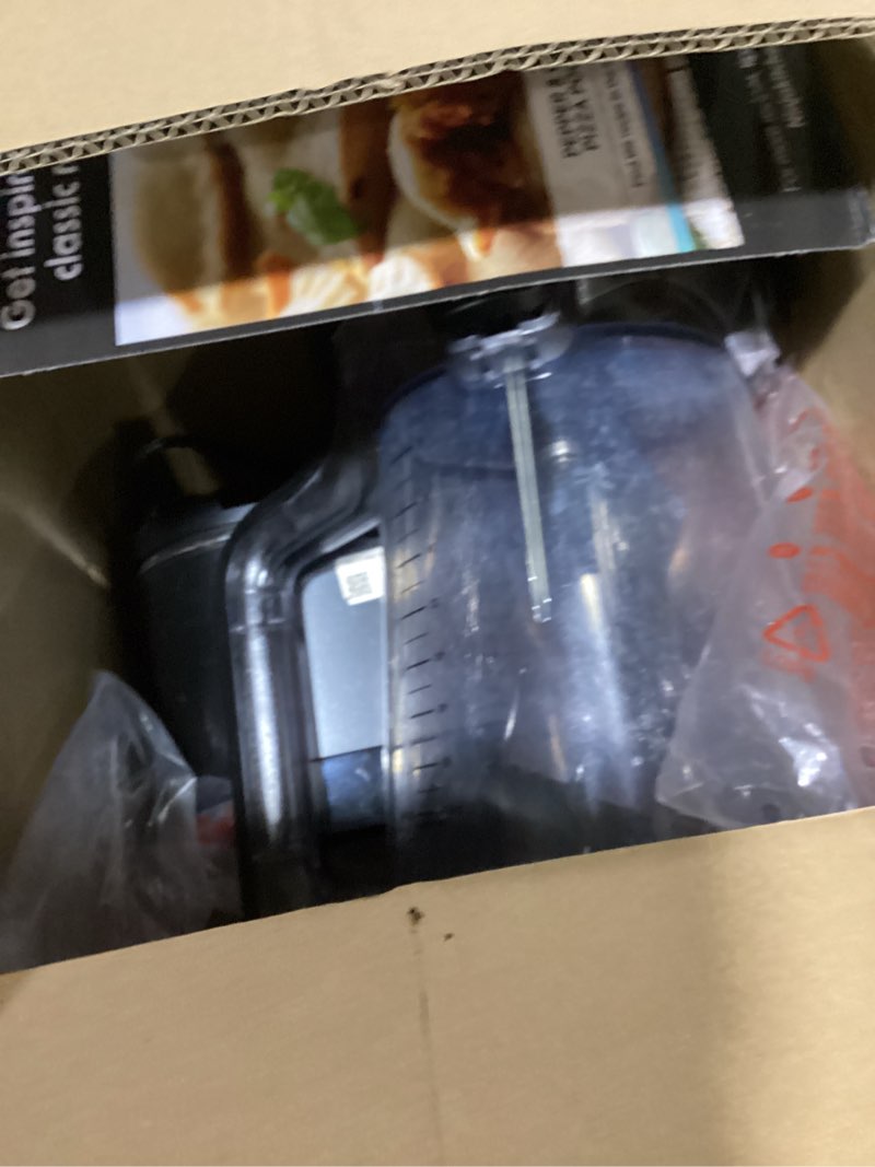 Condition photo showing Good Condition for ninja kitchen system | food processor & blender with blendsense technology | 8-cup bowl & 24-oz. to-go cup | for smoothies, cookie dough, salsa & more | 1800-peak-watt | black | tb401 blender + bowl + (1) 24-oz. cup