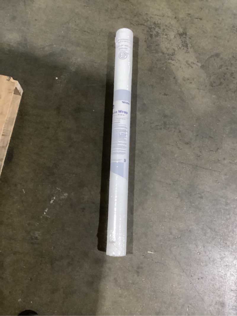 Condition photo showing New/Like New for lowe's 3-ft x 100-ft water resistant house wrap (300-sq ft)