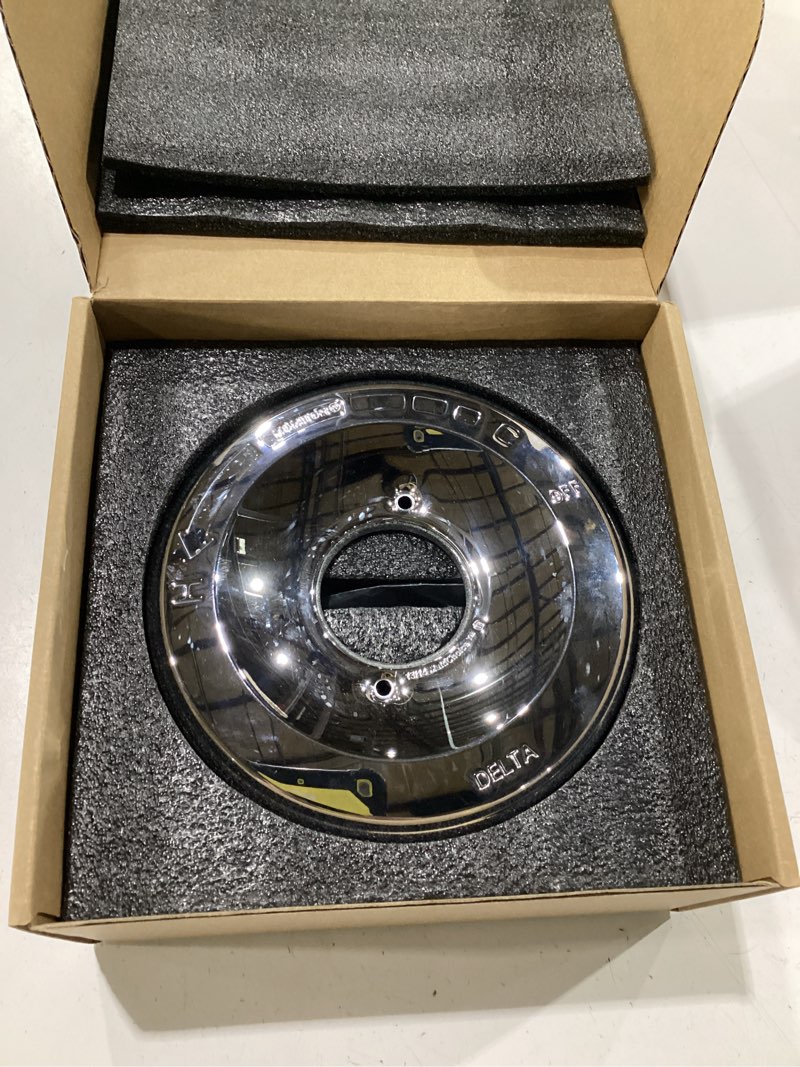 Condition photo showing Good Condition for shower trim kit replacement for delta 13/14 series valves (r10000-unbx/unbxhf/unws/unwshf), matte black handle & cover plate, all-metal, easy install (valve & cartridge not included) trim kit only