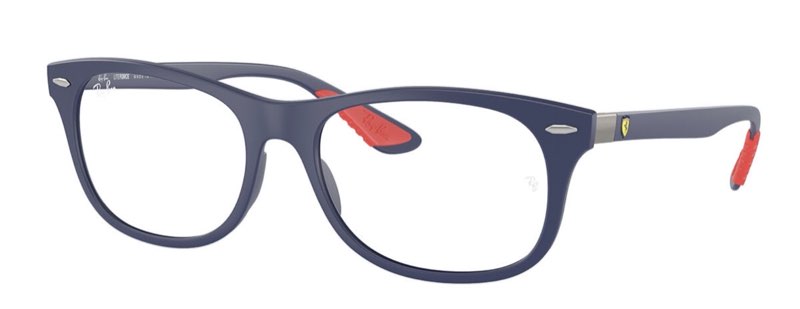 Ray-Ban RX7307M F604 Men's Glasses Blue Size 52 - Blue Light Block Available
