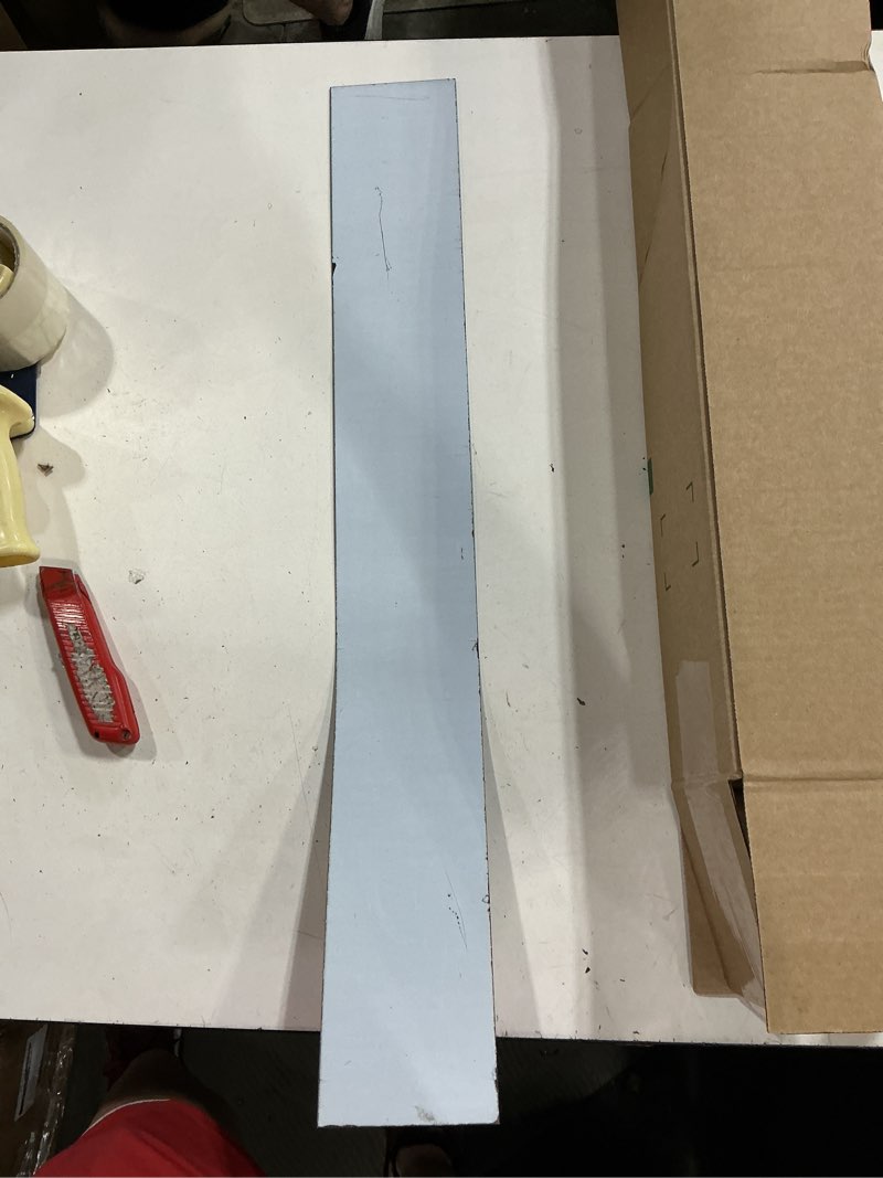 Condition photo showing As Is for 4 x 30 inch stainless steel trim strips 304 brushed stainless steel finishing sheet metal gap filler trim strip metal trim kitchen tools, silver 1 4 x 30 inch