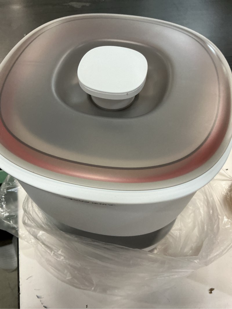 Condition photo showing Good Condition for ctime airtight cat food container for small dog bird pet treats & dry food -6 lb(white)