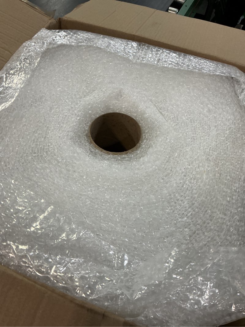 Condition photo showing Good Condition for amazon basics bubble wrap for moving, packing, shipping and storage, perforated protective cushioning for fragile items, 12-inch x 175-ft long roll, small 3/16", clear