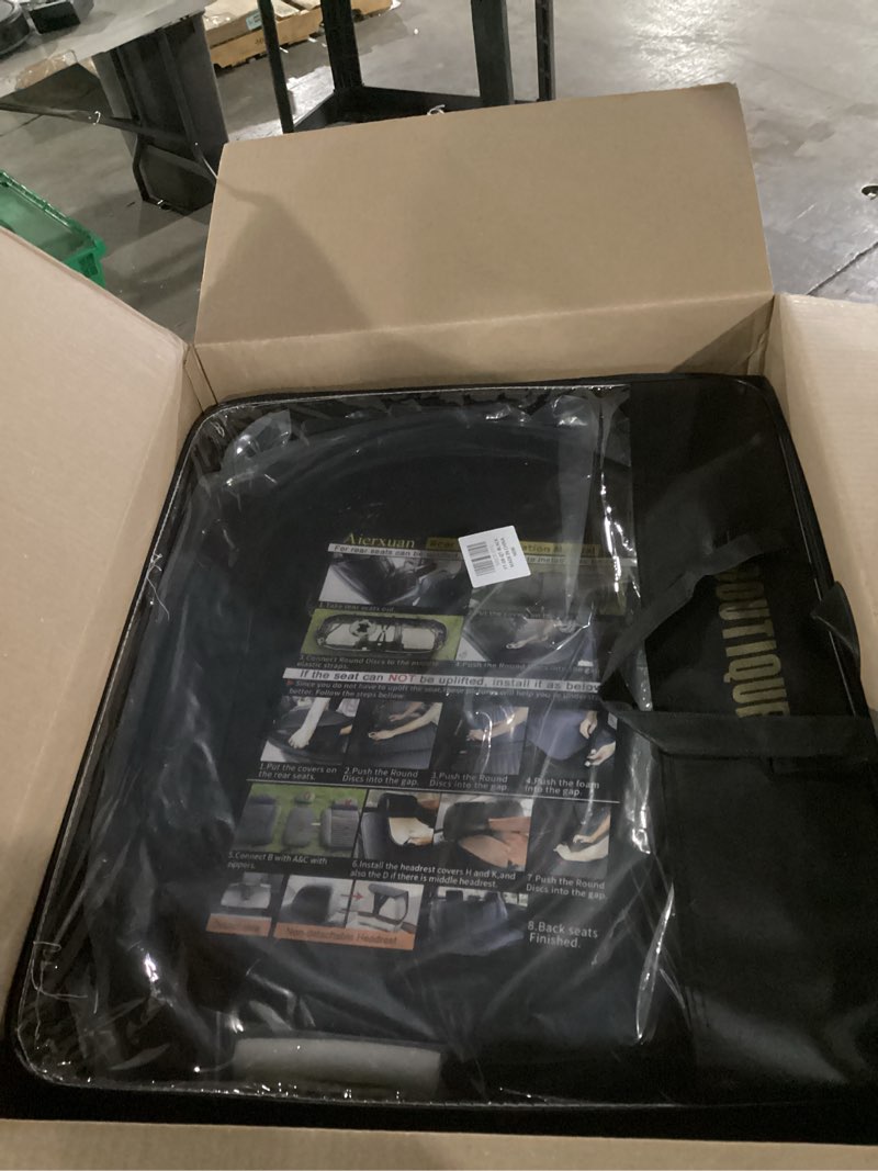 aierxuan 5 car seat covers full set waterproof leather universal fit nissan honda civic crv hrv kia 