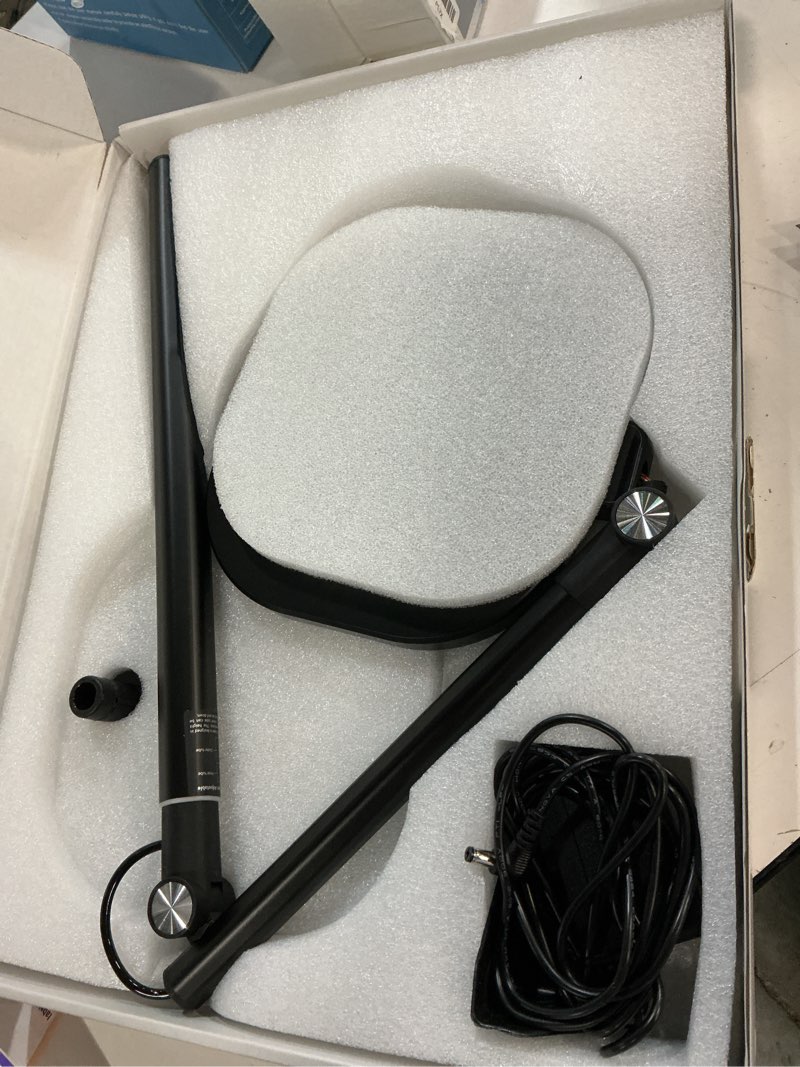 Condition photo showing New/Like New for Led Desk Lamps for Home Office with Base, Tall Desk Lamp with 50 Light Modes & Memory and Timer Func Computer Light, Flexible Adjustable Table Lamps for Video Conference, Architect or Study Black 1 Pack