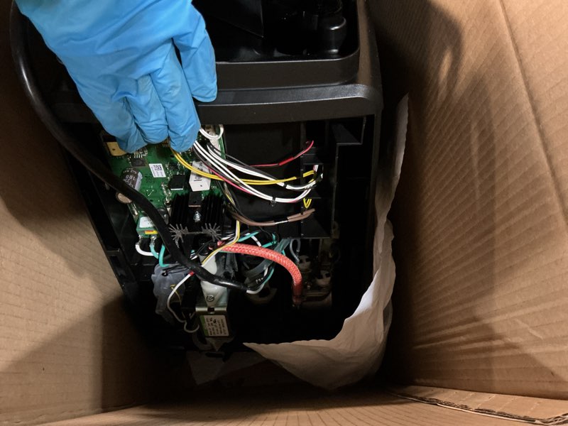 Condition photo showing As Is for Philips 3200 Series Fully Automatic Espresso Machine, LatteGo Milk Frother, 5 Coffee Varieties, Intuitive Touch Display, 100% Ceramic Grinder, AquaClean Filter, My Coffee Choice, Black (EP3241/54)