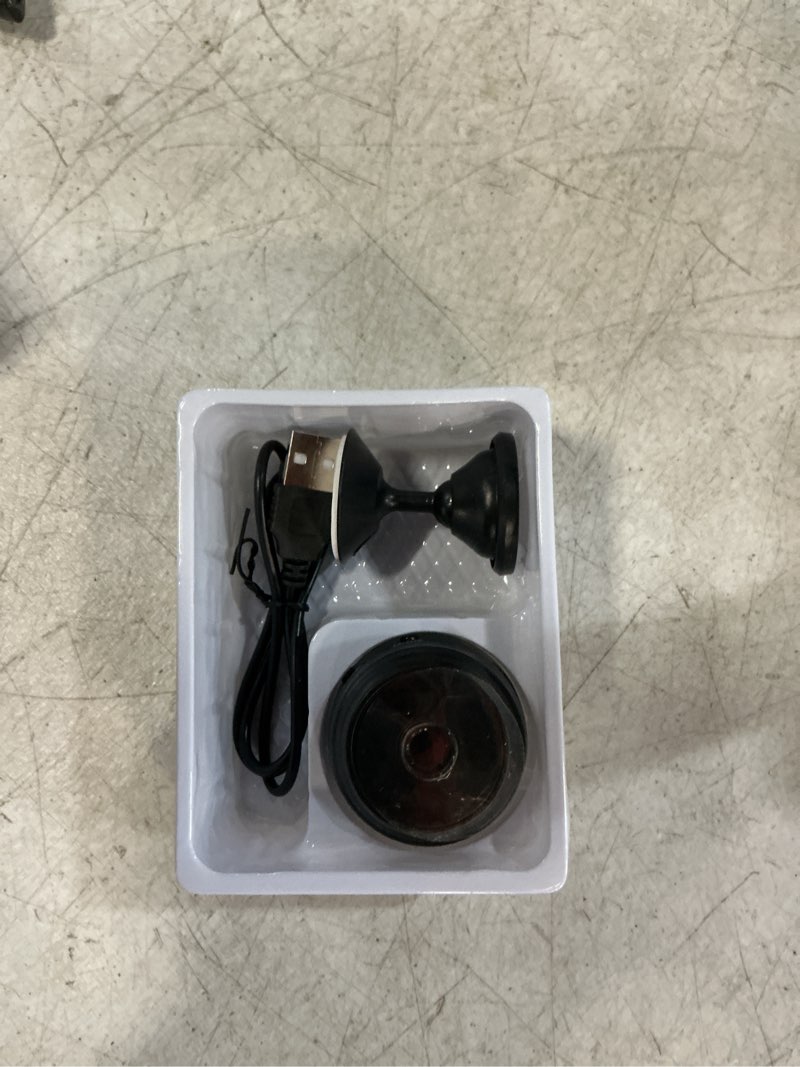 Condition photo showing Good Condition for 1pcs only 0.9 inch hidden camera with audio/video mini small spy home indoor night vision motion detection baby monitor wireless outdoor nanny wifi espias security secret (1, black, mini)