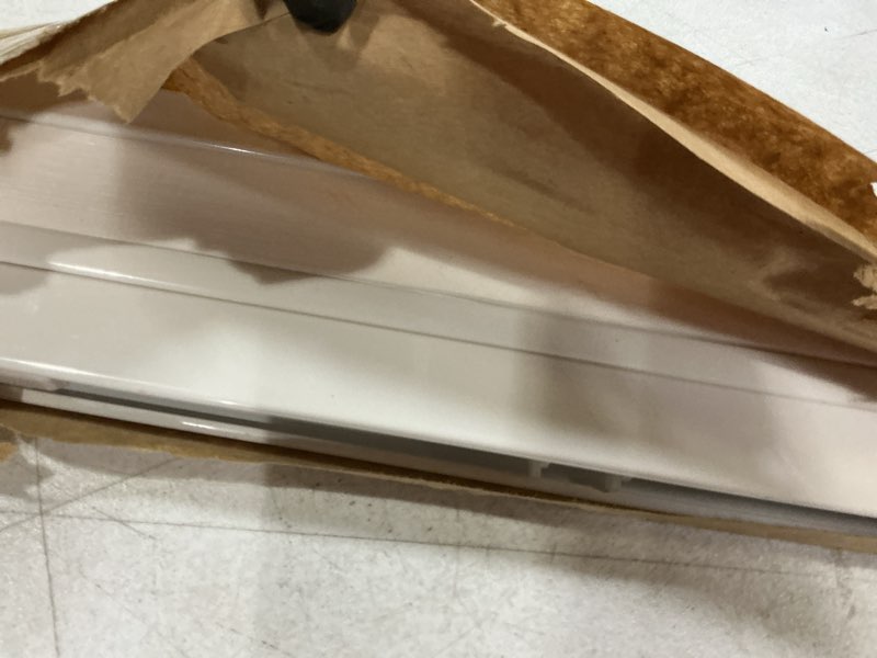 Condition photo showing As Is for lazblinds upgraded top down bottom up (tdbu) honeycomb blinds, no drill no tools easy install cordless cellular shades for windows 36" w x 64" h, white - light filtering light filtering - white 36"w x 64"h