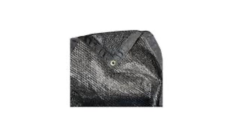 XTARPS - 20' x 24' - 60% Light Weight Shade Cloth, Sun Shade, Shade sail, Black Color