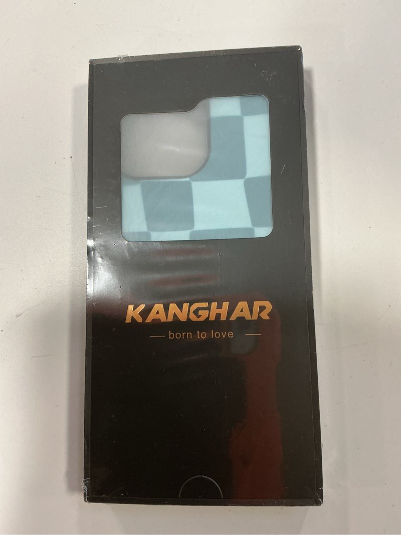 Condition photo showing New/Like New for KANGHAR Compatible with iPhone 16 Pro Max Case, Aesthetic Checkered Cute Pattern, Support for MagSafe Shockproof Cover for Girls Women -Green iPhone 16 Pro Max IMD-Green