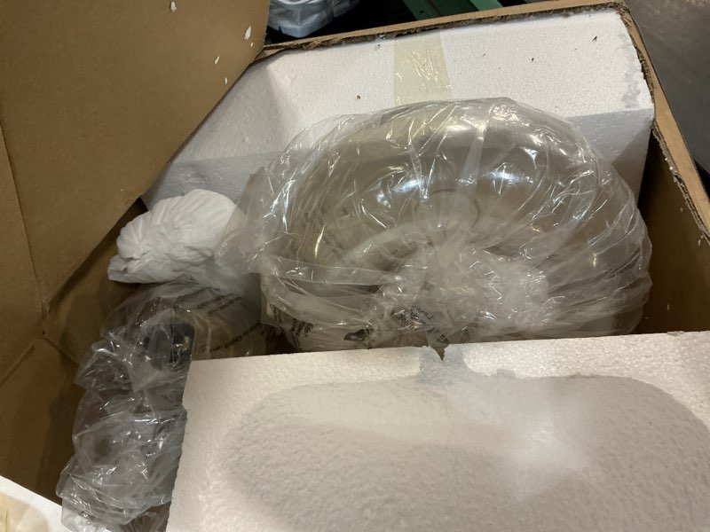 Condition photo showing Good Condition for Cognac Glass Pendant Lights Kitchen Island Gold Pendant Light Fixtures Adjustable Height Modern Pendant Lighting for Bedroom Dining Room (11.02 in 1-Pack)