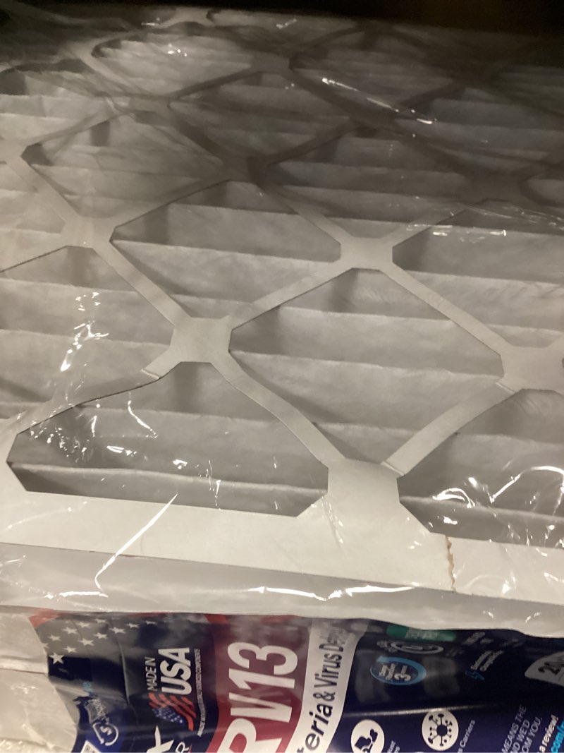 Condition photo showing Good Condition for TruFilter Compatible with AprilAire 213 Replacement Filter for AprilAire (2-Pack) - MERV 13 - MADE IN USA - HVAC AC Furnace Filters Allergies, Mold, Bacteria, Smoke, MPR 1900 FPR 10 Air Filter 20x25x4 MERV 13 20x25x4 2-Pack (AprilAire Compatible)