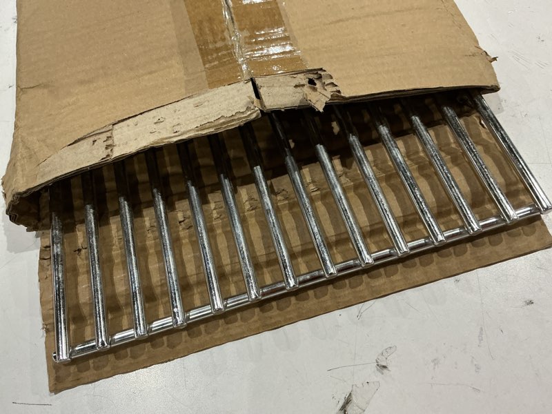 Condition photo showing As Is for s5480a (3-pack20 1/2\" stainless steel cooking grid grates replacement for dcs 24, 36, 36 series 36abq 36abqar 36abqr 36bq 36bqar 36bqr 36dbq 36dbqar 36dbqr 36ebqar,48dbqar 48dbqr grill