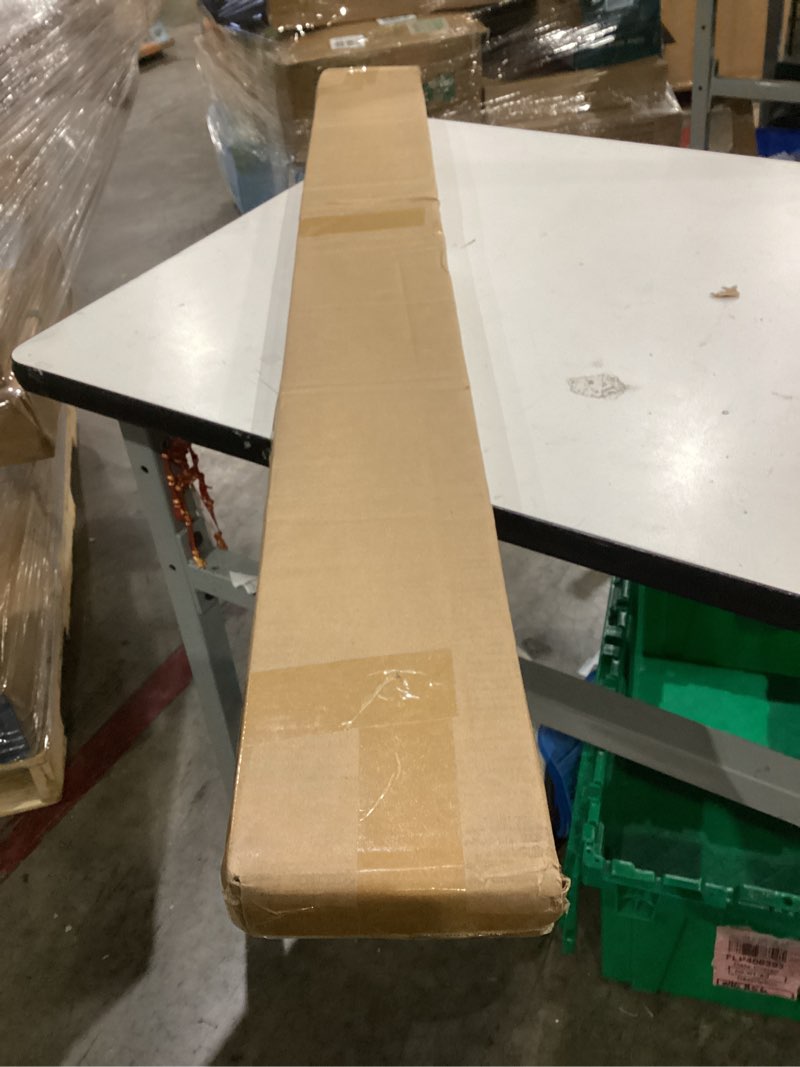Condition photo showing New/Like New for double curtain rods brass,room darkening drapery rod 48-84 inches,adjustable 3/4 inches front and 5/8 inches back quality metal rod for window,wrap around design 48-84" brass
