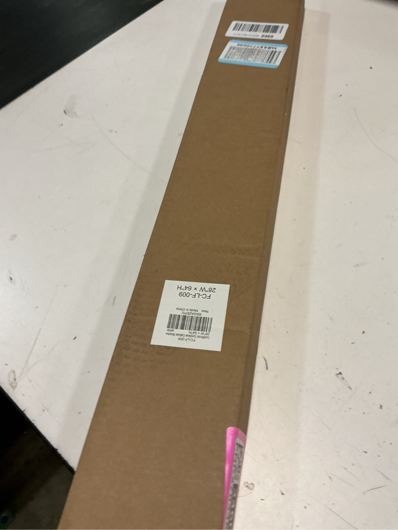 Condition photo showing New/Like New for LazBlinds Cordless Cellular Shades, Light Filtering Honeycomb Shades for Home, Thermal Insulation Noise Reduction Blinds for Windows, 28'' W x 64'' H, White Light Filtering-white 28'' W x 64'' H