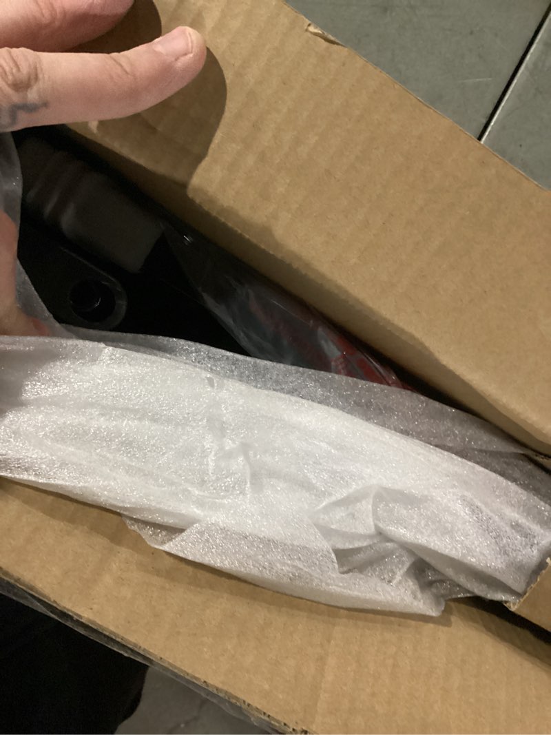 Condition photo showing New/Like New for Regalo Easy Step 38.5-Inch Wide Walk Thru Baby Gate, Includes 6-Inch Extension Kit, Pressure Mount Kit, Wall Cups, Black Black 29-38.5"W x 30"H