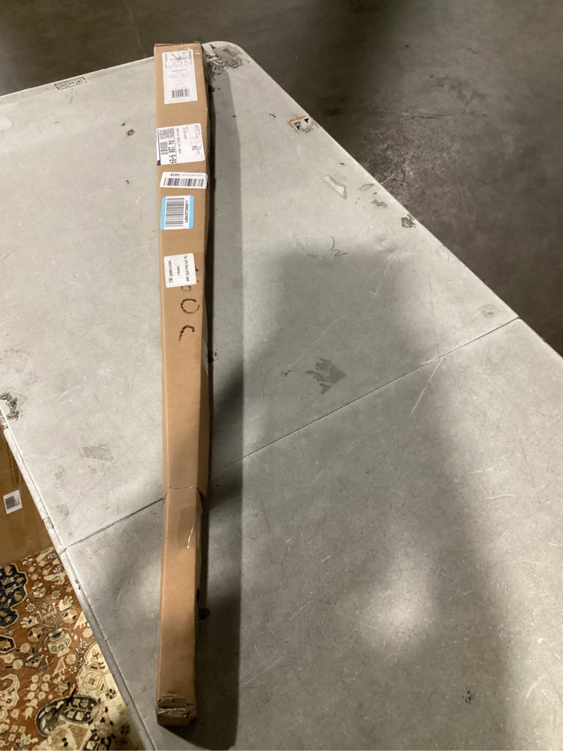 Condition photo showing Good Condition for Ivilon Drapery Window Curtain Rod - End Cap Style Design 1 Inch Pole. 48 to 86 Inch Color Warm Gold 48 to 86 in.